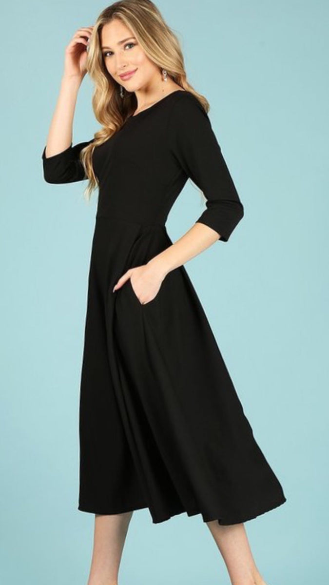 BLACK DRESS  Winys Fashion Boutique LLC