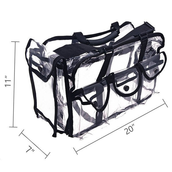 CLEAR TRANSPARENT TRAVEL ORGANIZING BAG