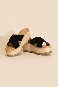 HEIGHT-S RAFFIA PLATFORM SLIDES