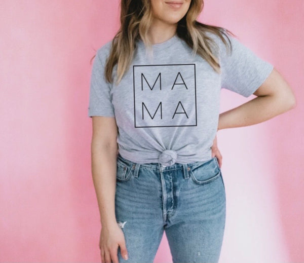 MAMA GRAY T-SHIRT