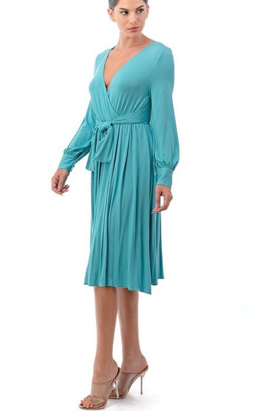 YARYS DUSTY MINT DRESS