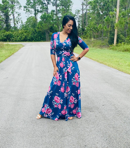 JASMIN FLORAL DRESS