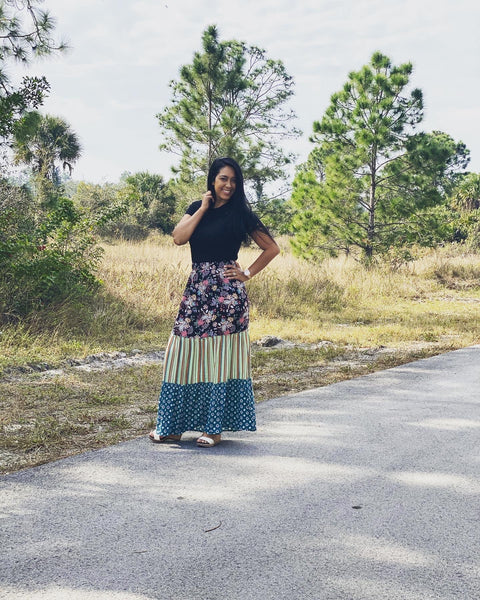 MARGARITA PATTERN SKIRT