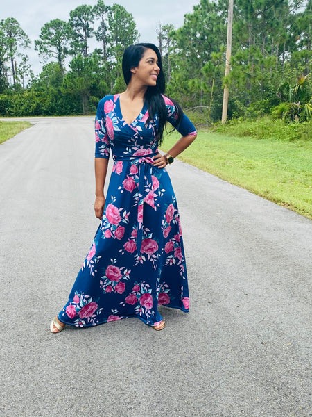 JASMIN FLORAL DRESS