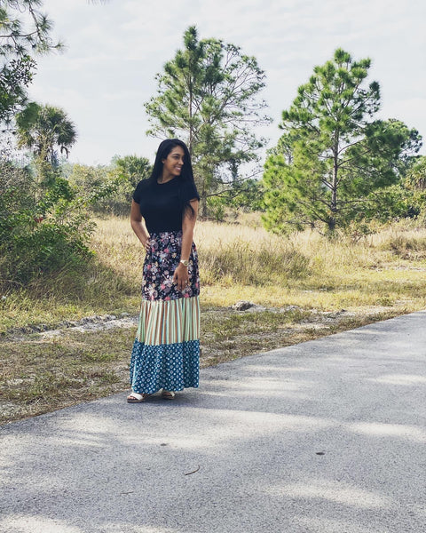 MARGARITA PATTERN SKIRT