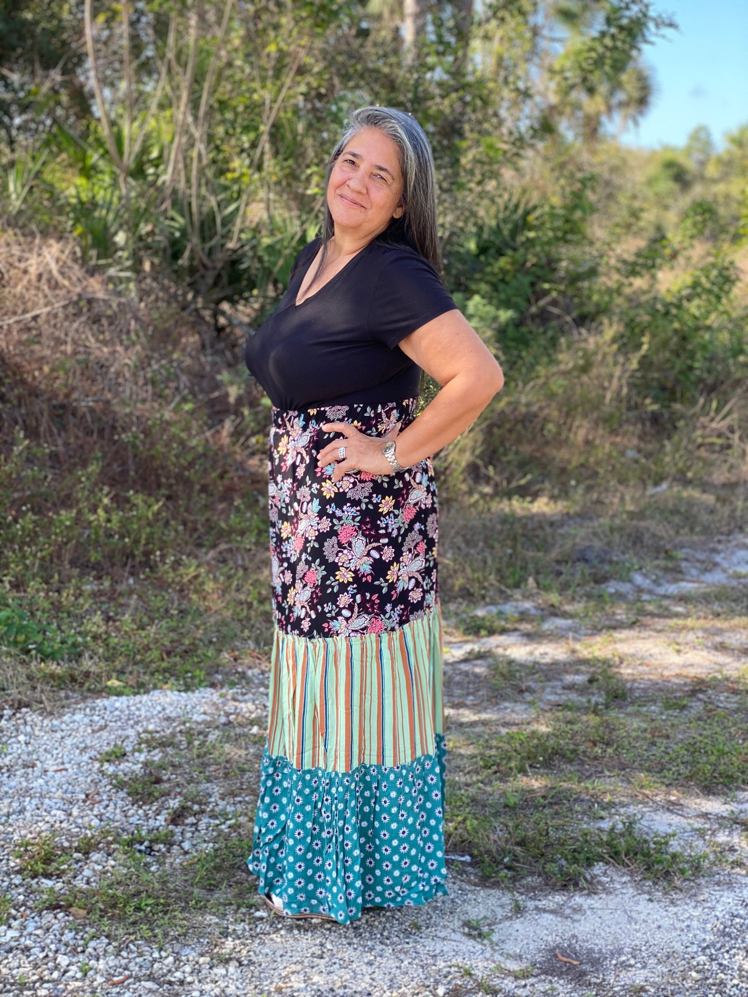 MARGARITA PATTERN SKIRT