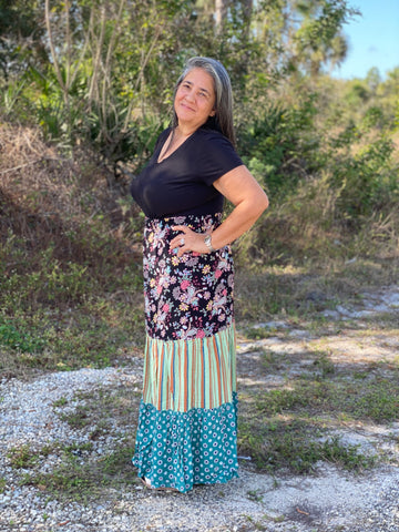 MARGARITA PATTERN SKIRT