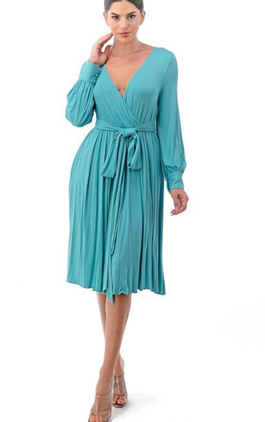 YARYS DUSTY MINT DRESS