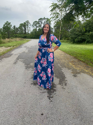 JASMIN FLORAL DRESS