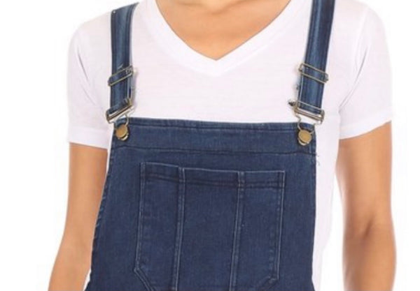 RIPPED JUNIOR OVERALL SKIRT