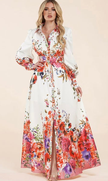 GARDEN MAXI DRESS