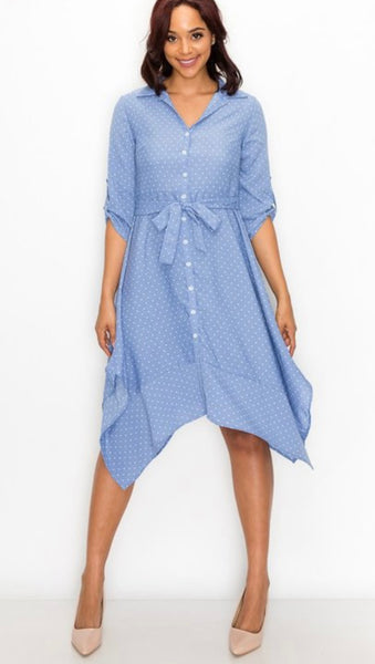 LAYLA POLKA DOT DRESS