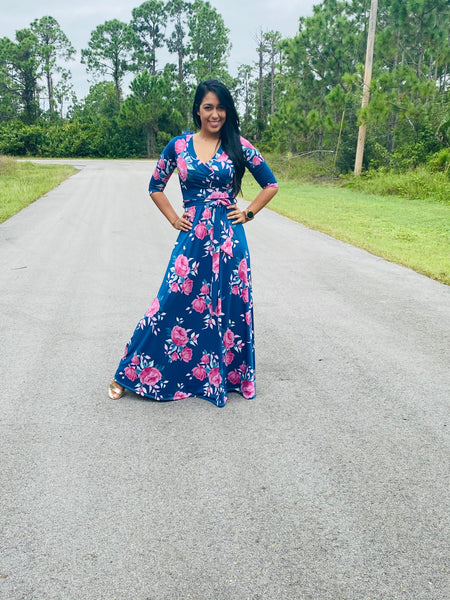 JASMIN FLORAL DRESS